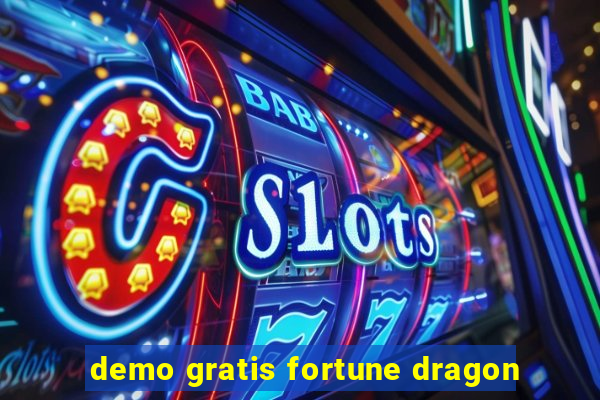 demo gratis fortune dragon